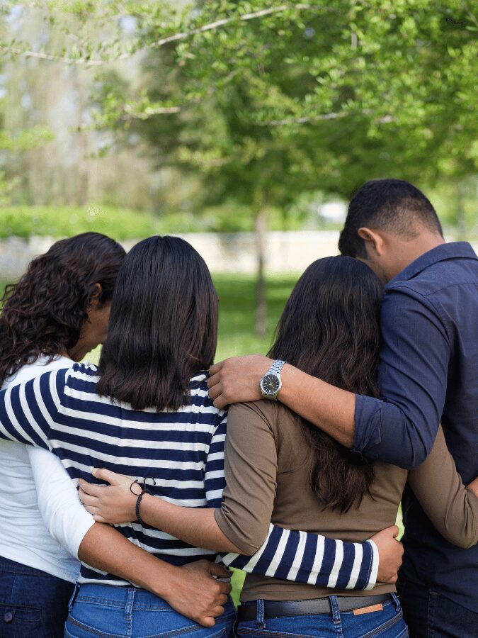 praying for people and circumstances